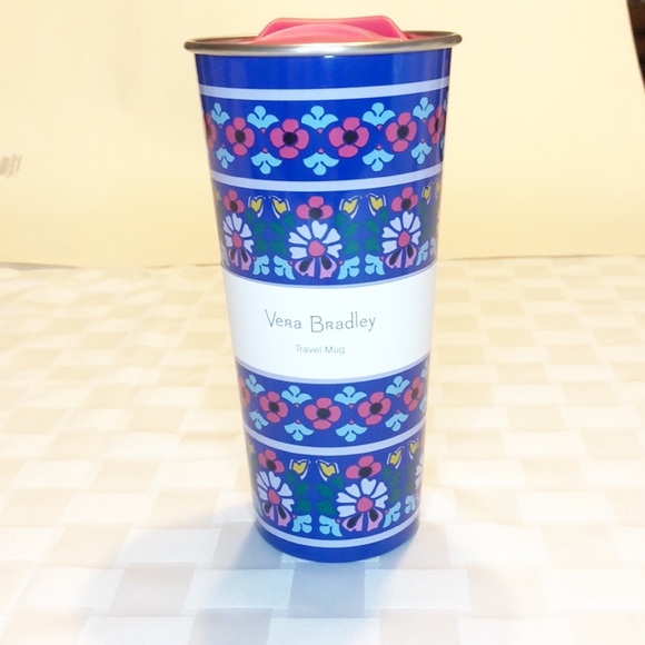 Vera Bradley Other - ❄️ Vera Bradley stainless steel travel mug NEW
